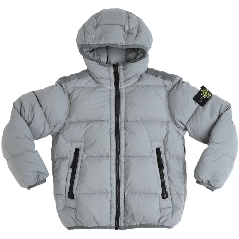 Lively And Youthful Stone Island Dust Real Down Jacket