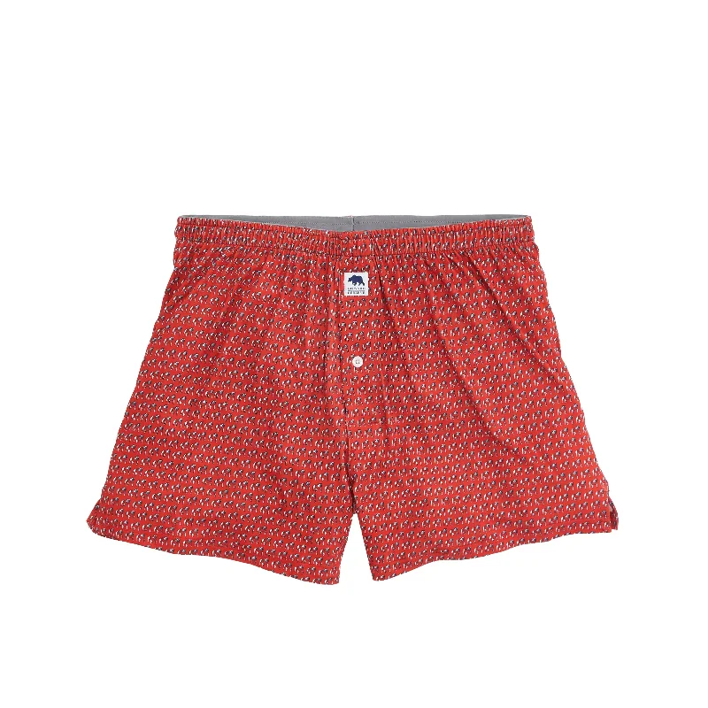 Playful Style Standing Bulldog Performance Boxers