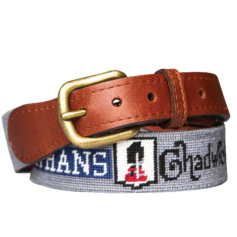 Street Charm Georgetown Bars Needlepoint Belt