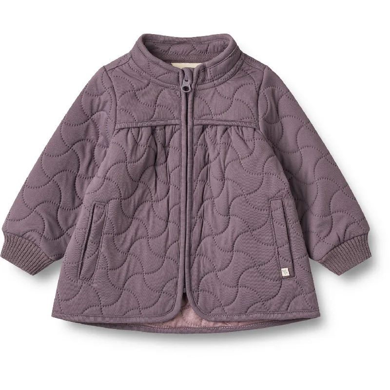 Fashionable In The Times Wheat Dry Lilac Thermo Jacket Thilde