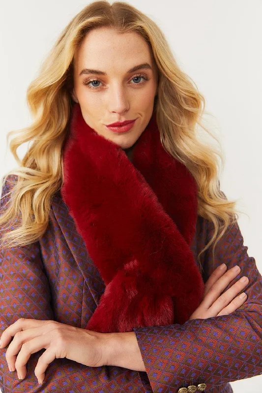 High-quality Styles Faux Fur Scarf- 2 colors