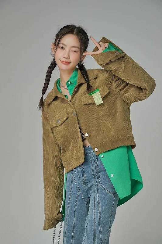 Classic And Versatile You Got You Corduroy Jacket