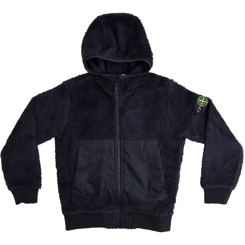 Spiritual Vitality Stone Island Black Jacket