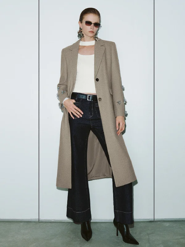Comfortable Series Longline Single Breasted Coats