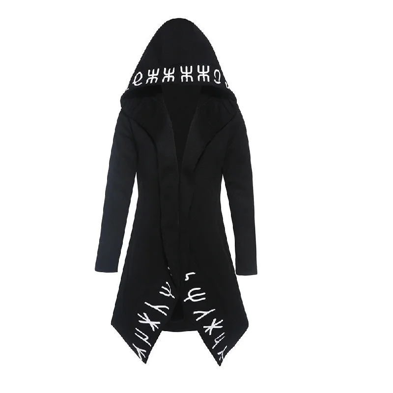Floral Prints Rosetic Punk Gothic Hoodies