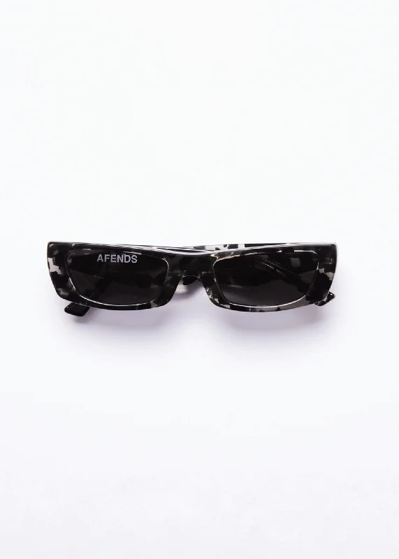 Warm Winter Series AFENDS Unisex Jet Fuel - Sunglasses - Black Shell