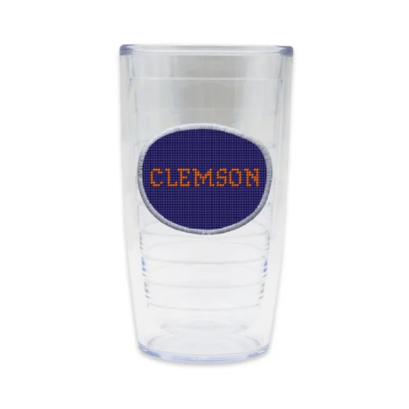 Fashionable And Versatile Clemson Needlepoint Tervis Tumbler