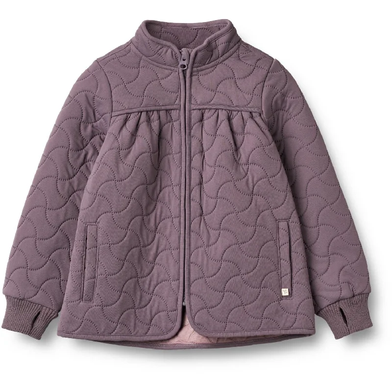 Comfortable Outfits Wheat Dry Lilac Thermo Jacket Thilde