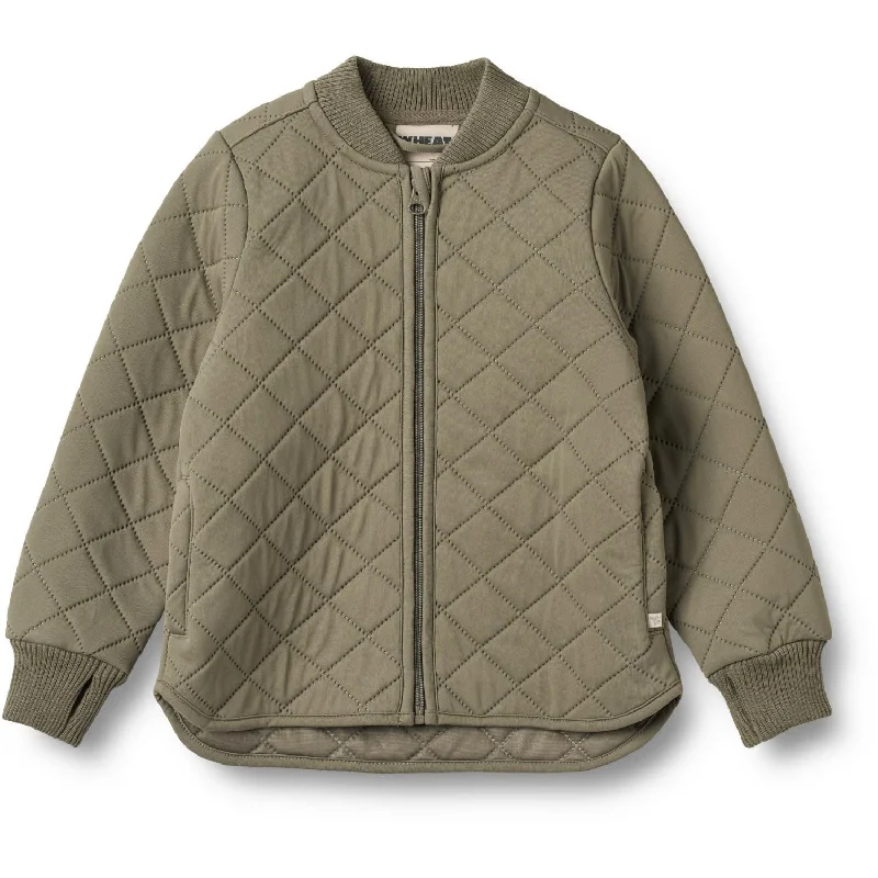 Cozy Vibes Wheat Dry Leaves Thermo Jacket Loui