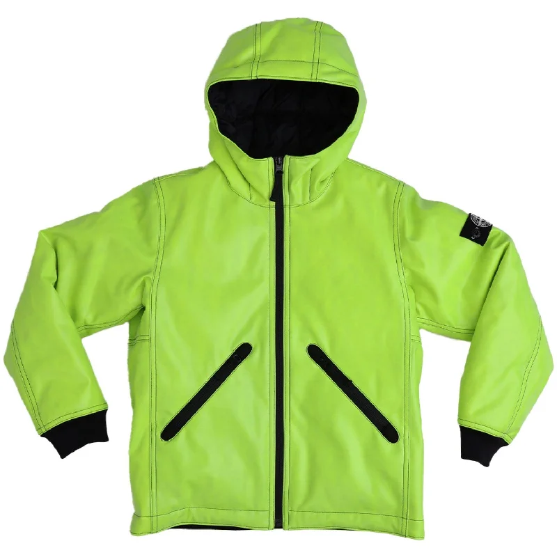 Short Design Stone Island Lemon Real Down Jacket