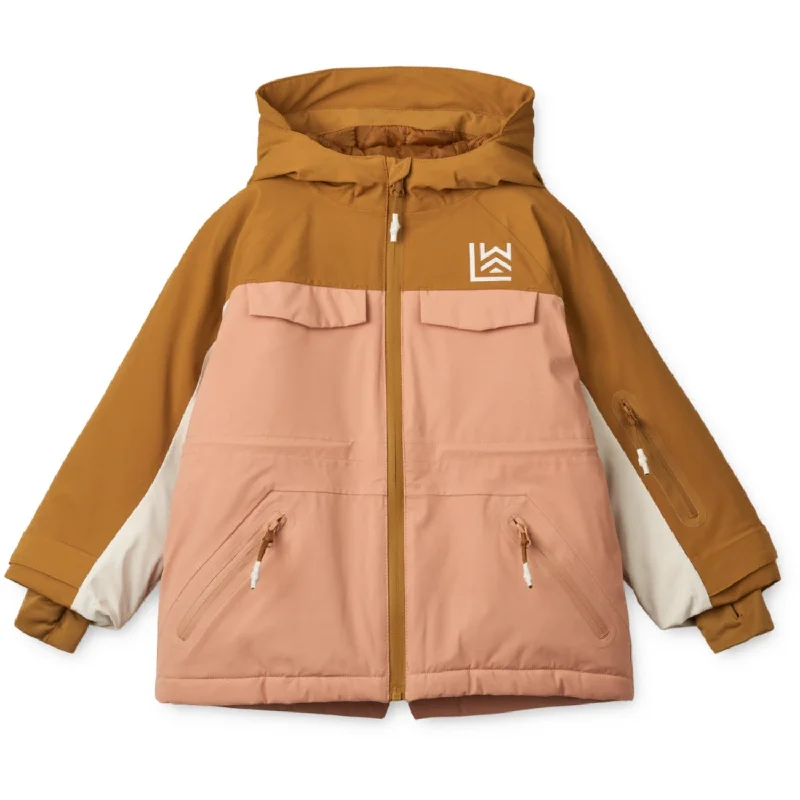 Bottom And Versatile LieWood Tuscany Rose Mix Kalle Snow Jacket