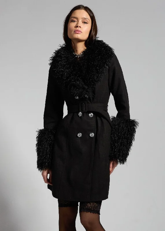 Design And Tailoring Noir Enchanté Trench