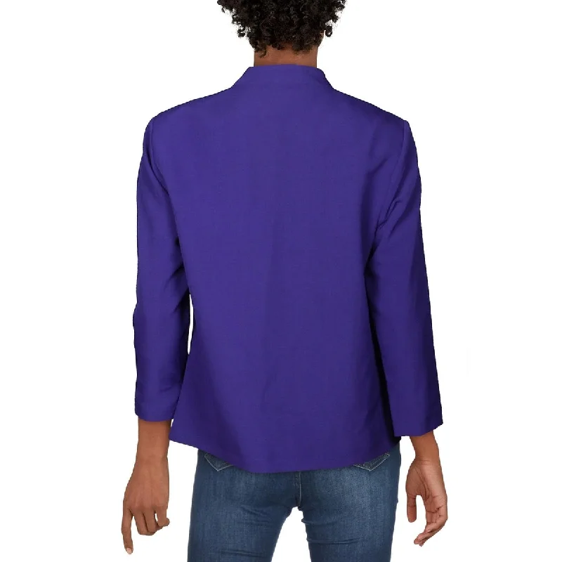 Urban Design Sense Kasper Women's Crepe Business Jacket Purple Size 8