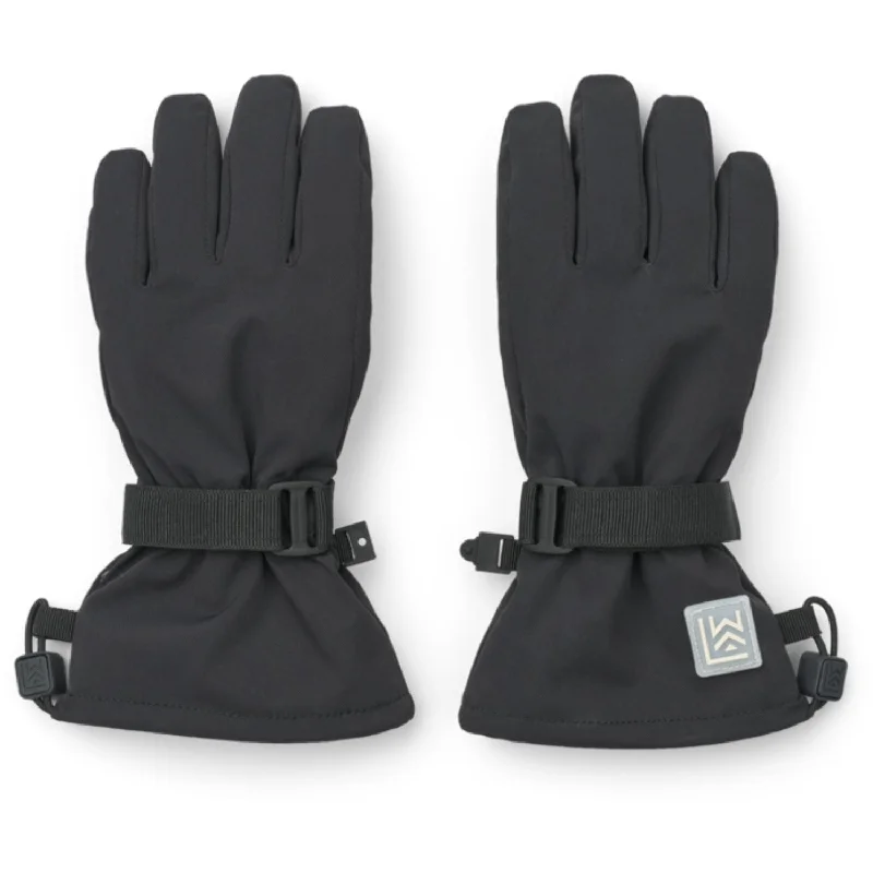 Fashion Elements LieWood Black / Sandy Kinza Gloves