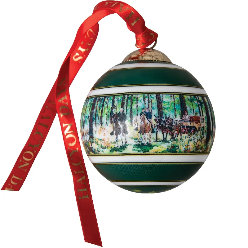 Customized Version Thomasville Hunt Scene Ornament