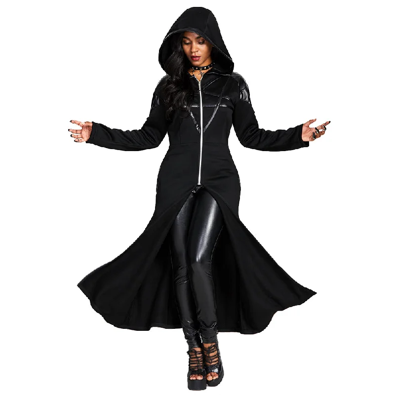 All-Day Style Casual Gothic Print Hoodie