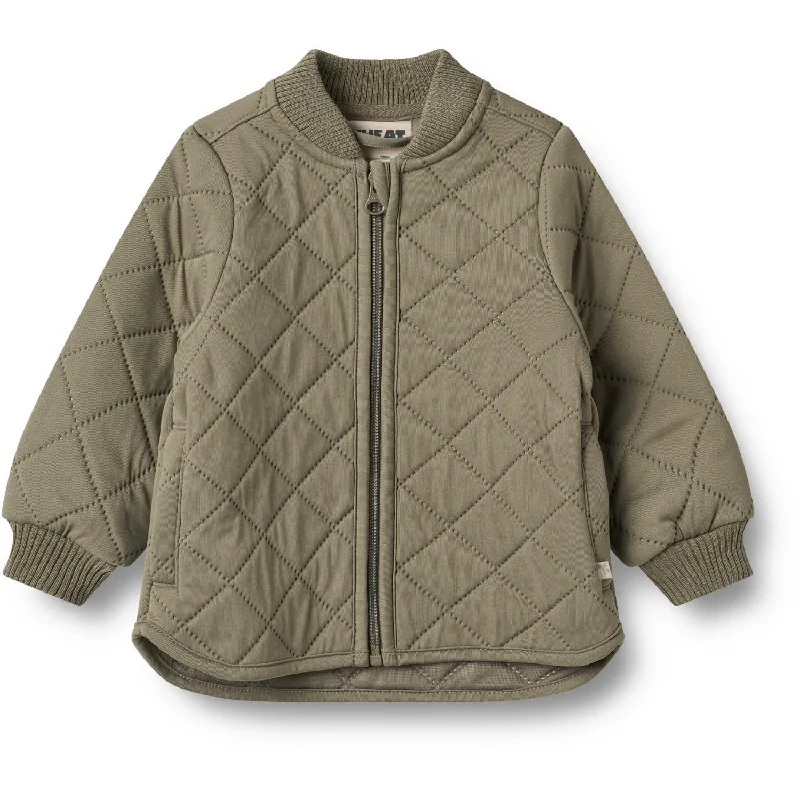 American Style Wheat Dry Leaves Thermo Jacket Loui