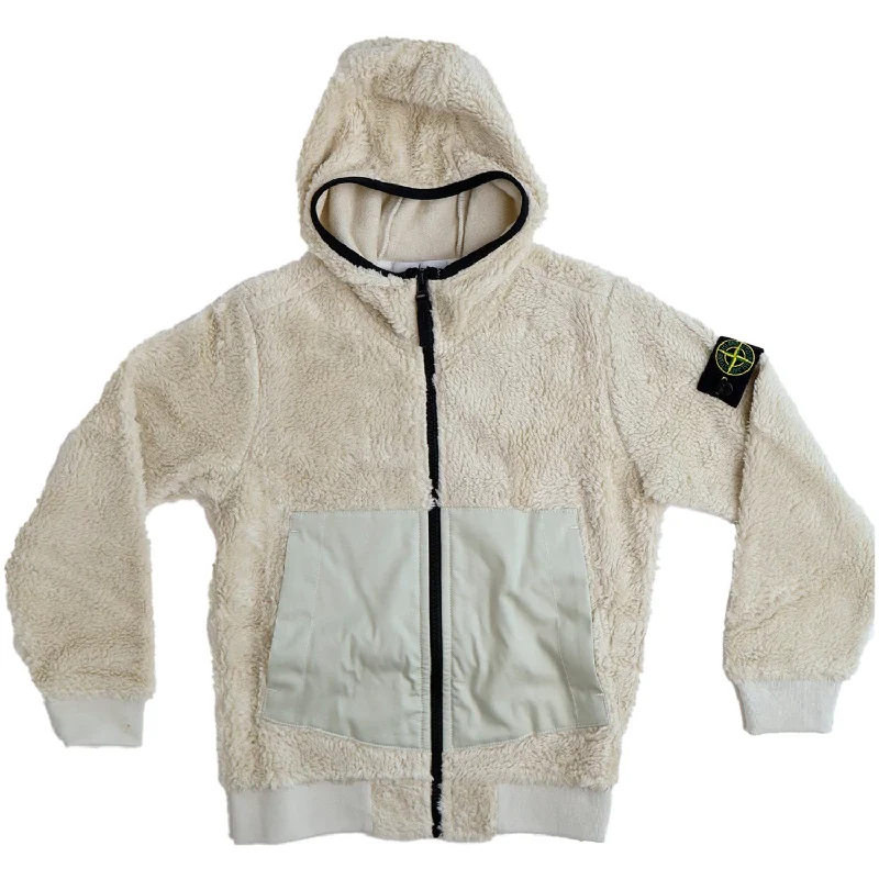 Elegant And Casual Stone Island Plaster Jacket