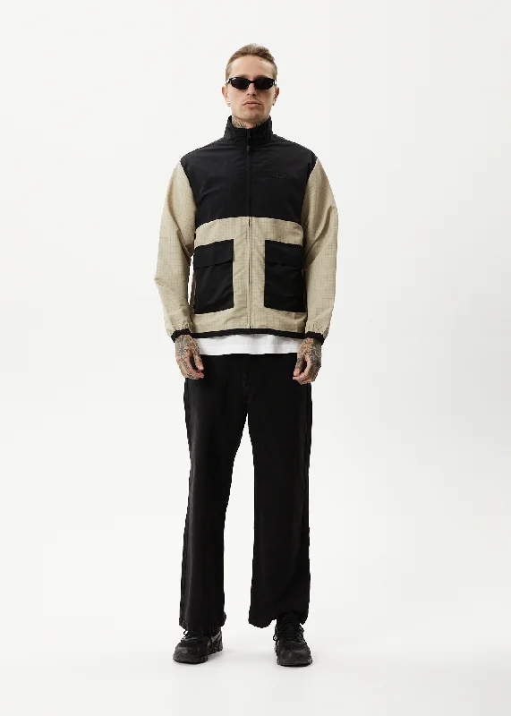 Noble And Elegant AFENDS Mens Checkmate - Recycled Check Spray Jacket - Multi