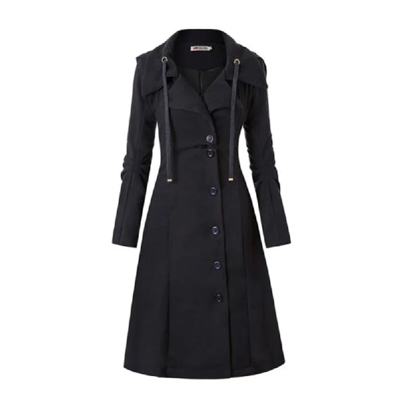 Customized Version Long Medieval Trench Coat