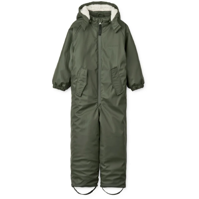Elegant And Elegant LieWood Hunter Green Naro Rain Suit