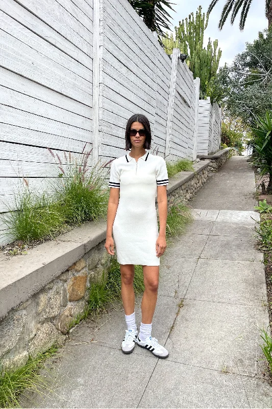 Trendy Items MINI KNIT COLLARED DRESS