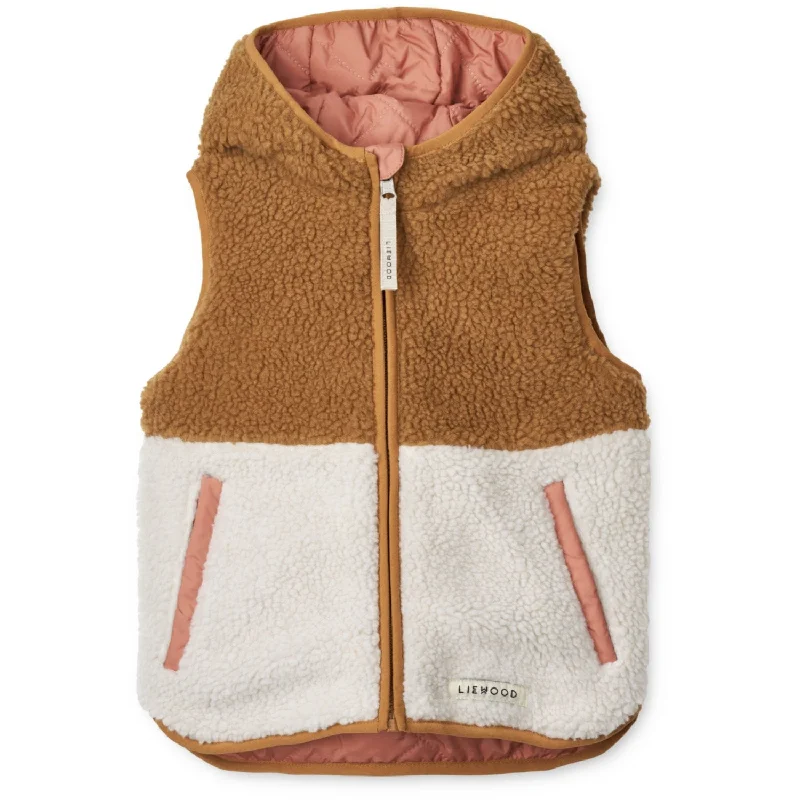 French Style LieWood Tuscany Rose Mix Diana Reversible Vest