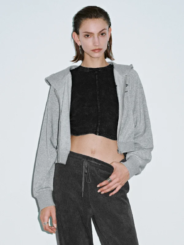Cool Breeze At Night Hoodie Zip Up Front Jackets