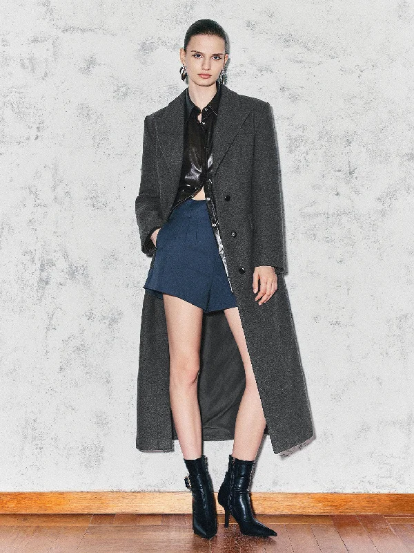 Design Perception Single Breasted Lapel Coats
