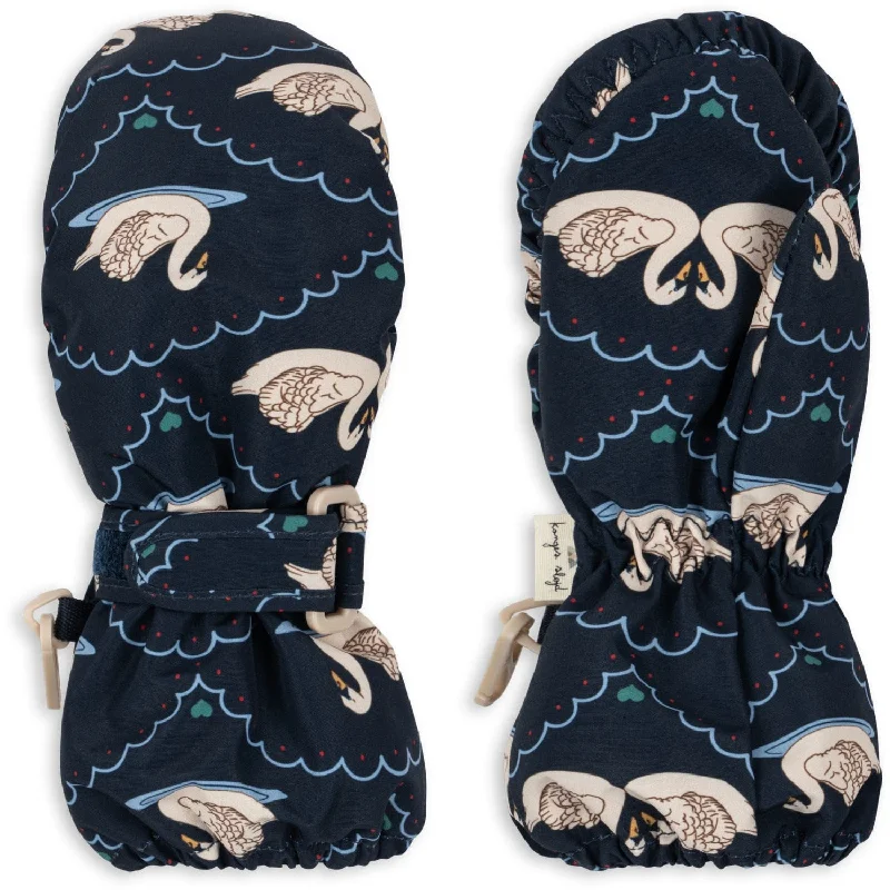 Relaxed Dresses Konges Sløjd Swan Eclipse Nohr Snow Mittens