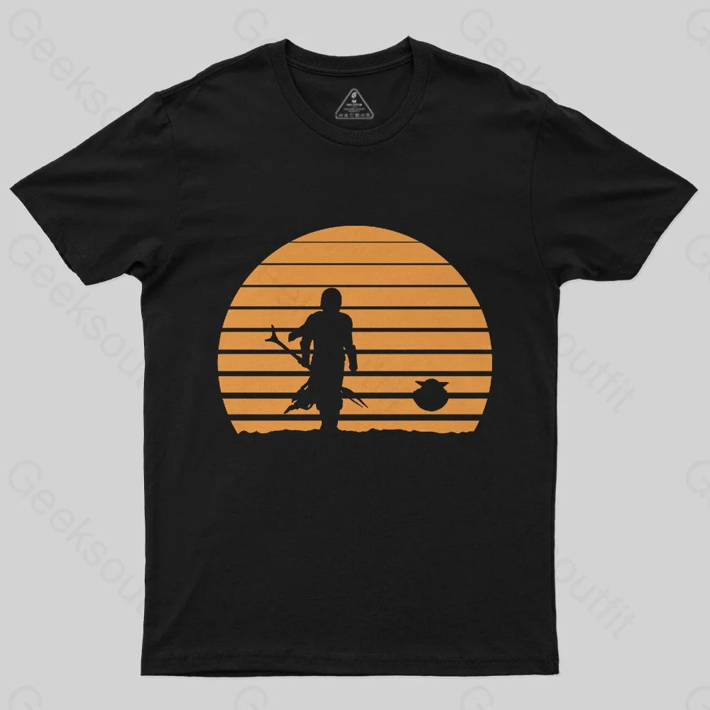 High-quality Fabrics MANDALORIAN SUNSET T-Shirt
