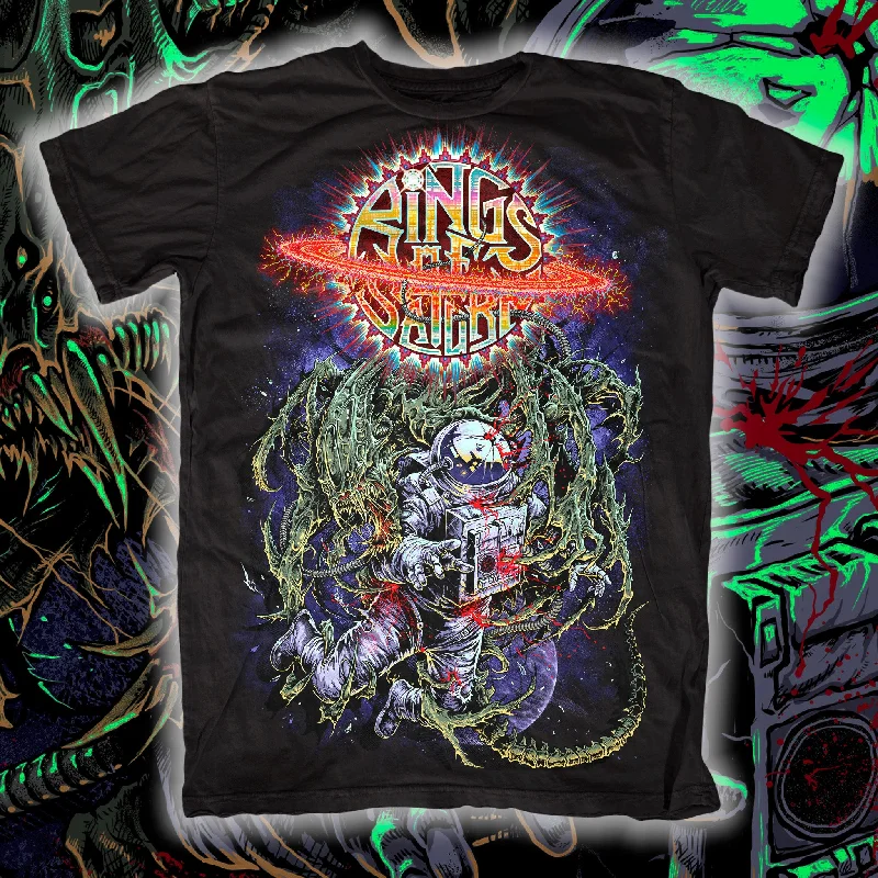 Unique Prints Rings of Saturn "Astronaut" T-Shirt