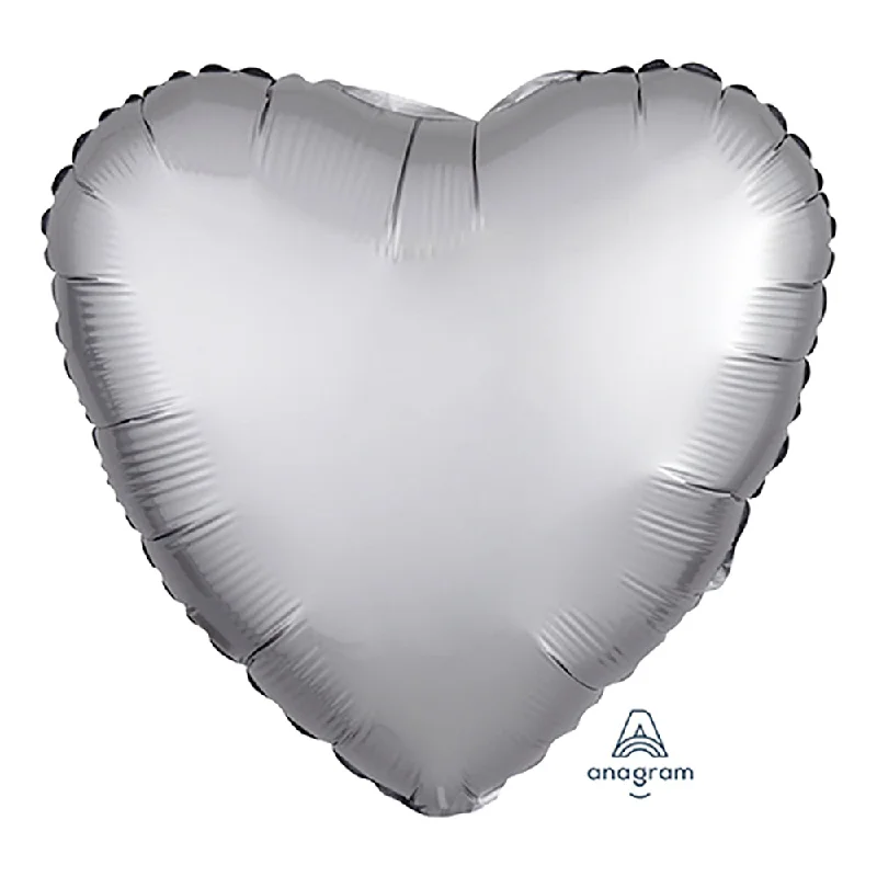 Preview New Products 17 inch HEART - SATIN LUXE PLATINUM