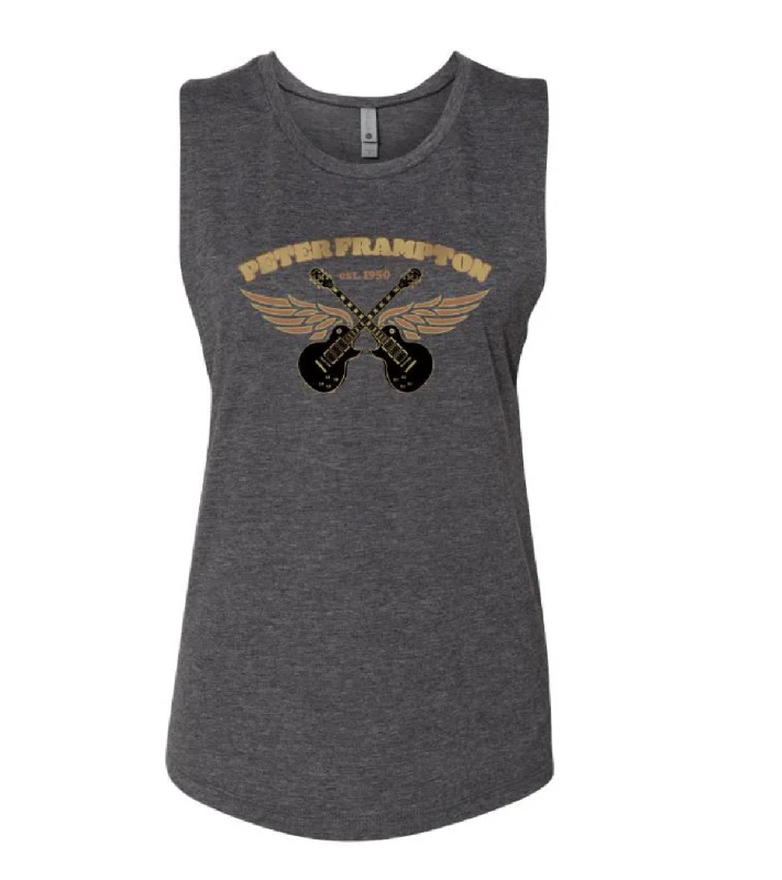 Comfortable Mind Wings Ladies Muscle Tank