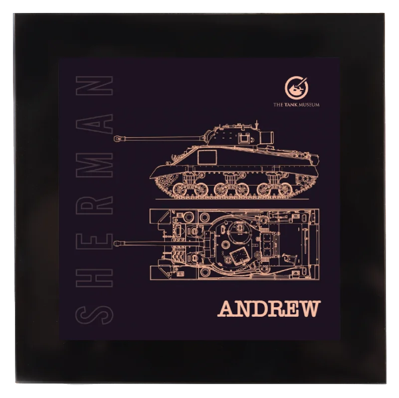Personalized Series Sherman Square Coaster