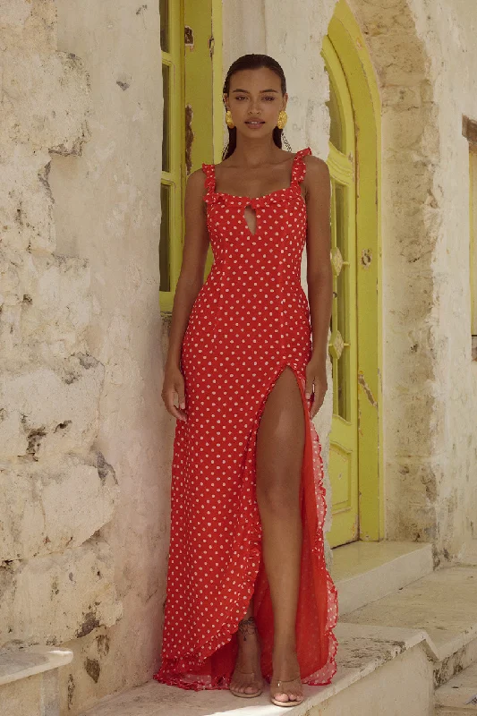 Boutique Recommendation EVEY MAXI DRESS - RED