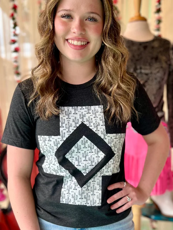 Aztec Cactus Desert Tee*