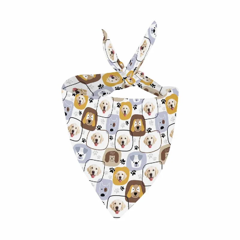 Trendy Wear Custom Dog Face Pet Bandana