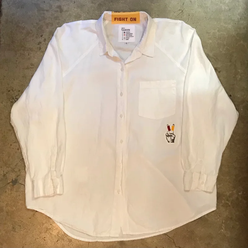 Versatile Style L/S LINEN WITH USC APPLIQUÉ