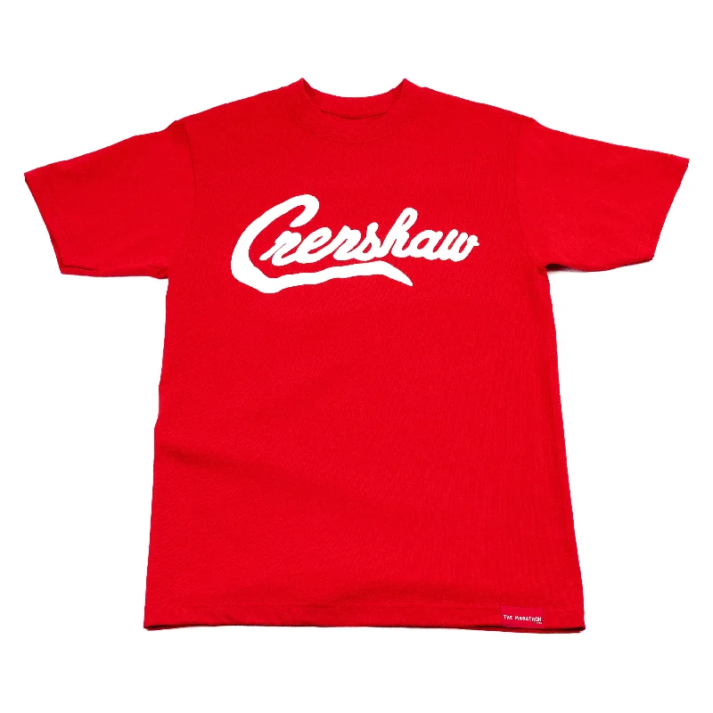 Noble Temperament Limited Edition Crenshaw T-Shirt - Red/White