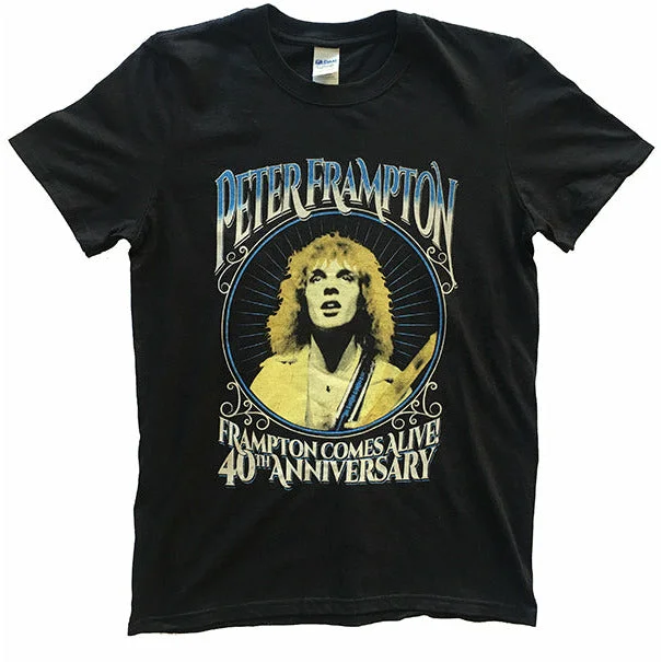 Cozy Outfit Peter Frampton - 40th Anniversary T-Shirt