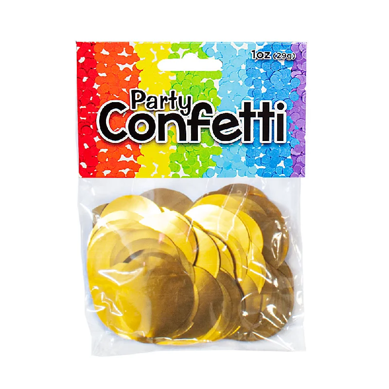 Fashion Style CHROME CONFETTI - YELLOW GOLD