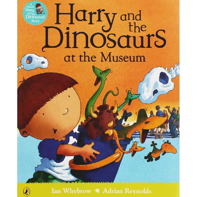 Moisture wicking Harry and the Dinosaurs at the Museum