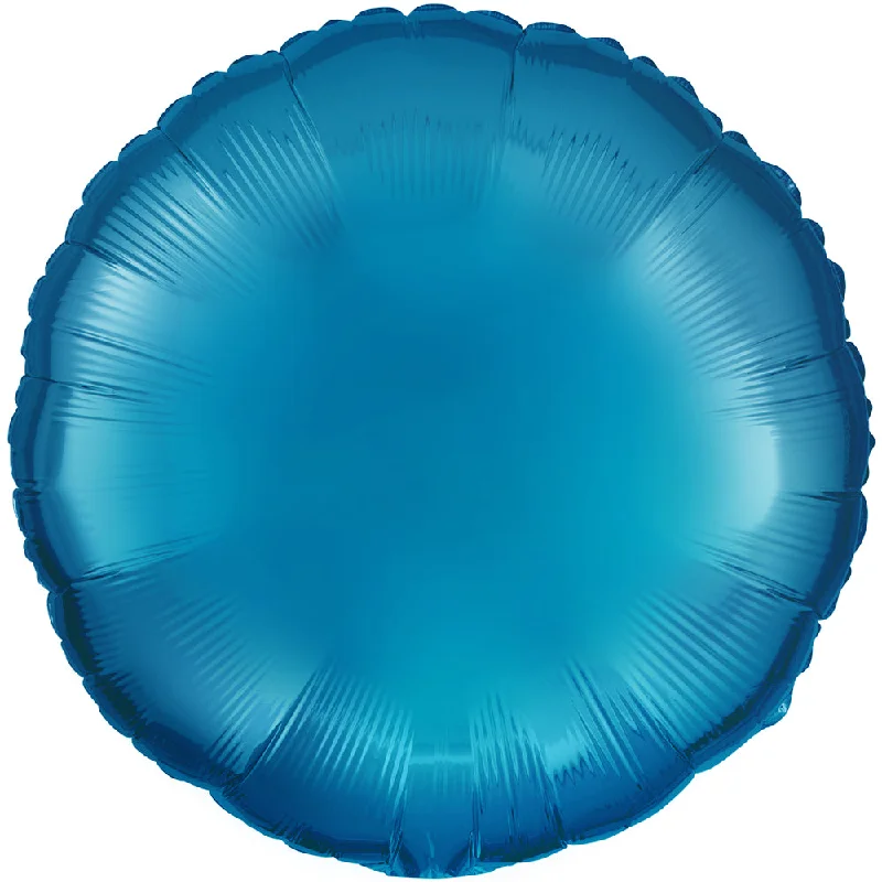 Casual Choice 18 inch CIRCLE - METALLIC BLUE