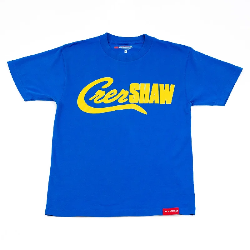 Preview New Products Crenshaw Mashup T-shirt - Royal/Gold