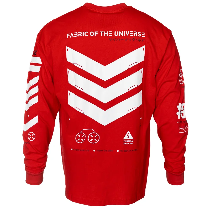 Modern Comfort V3-3 Red Long Sleeve T