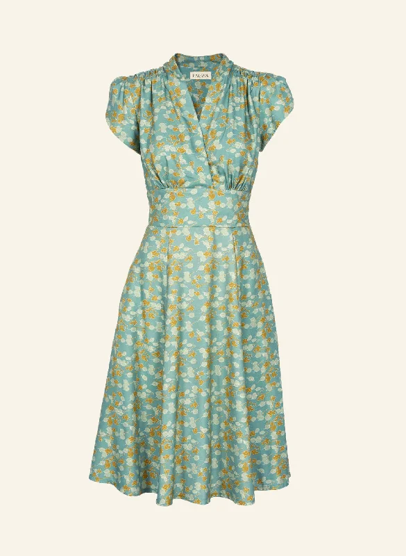 Comfortable Looks Rita - Jade Gooseberry Dress