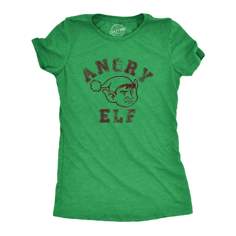Loose Fit Angry Elf Women's T Shirt