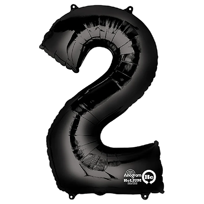 Soft Wear 34 inch NUMBER 2 - ANAGRAM - BLACK