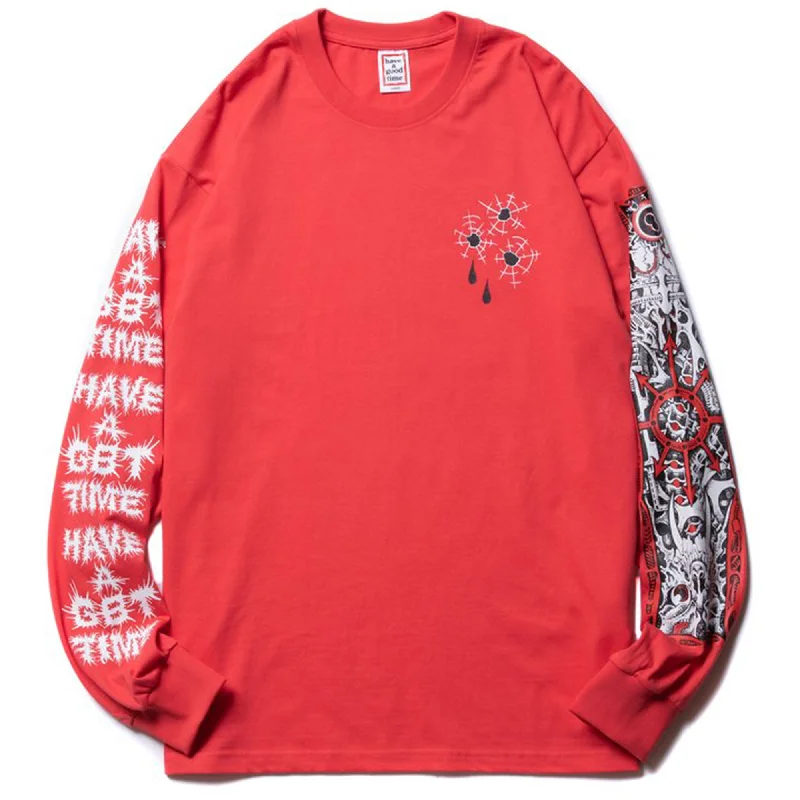 Fashion Style Bullet Hole LS Tee